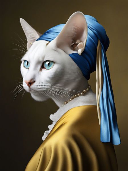 00026-20240103213455-7806-The girl with a pearl earring HuMeow _lora_SDXL-HuMeow-LoRA-r8-000003_1_.jpg